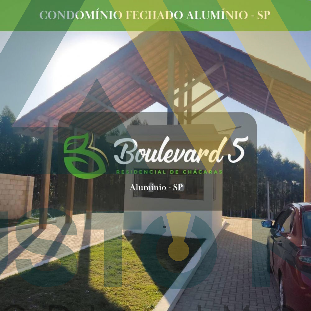 Terreno em Condomínio, 1000m², à venda em Alumínio - SP Residencial Boulevard5