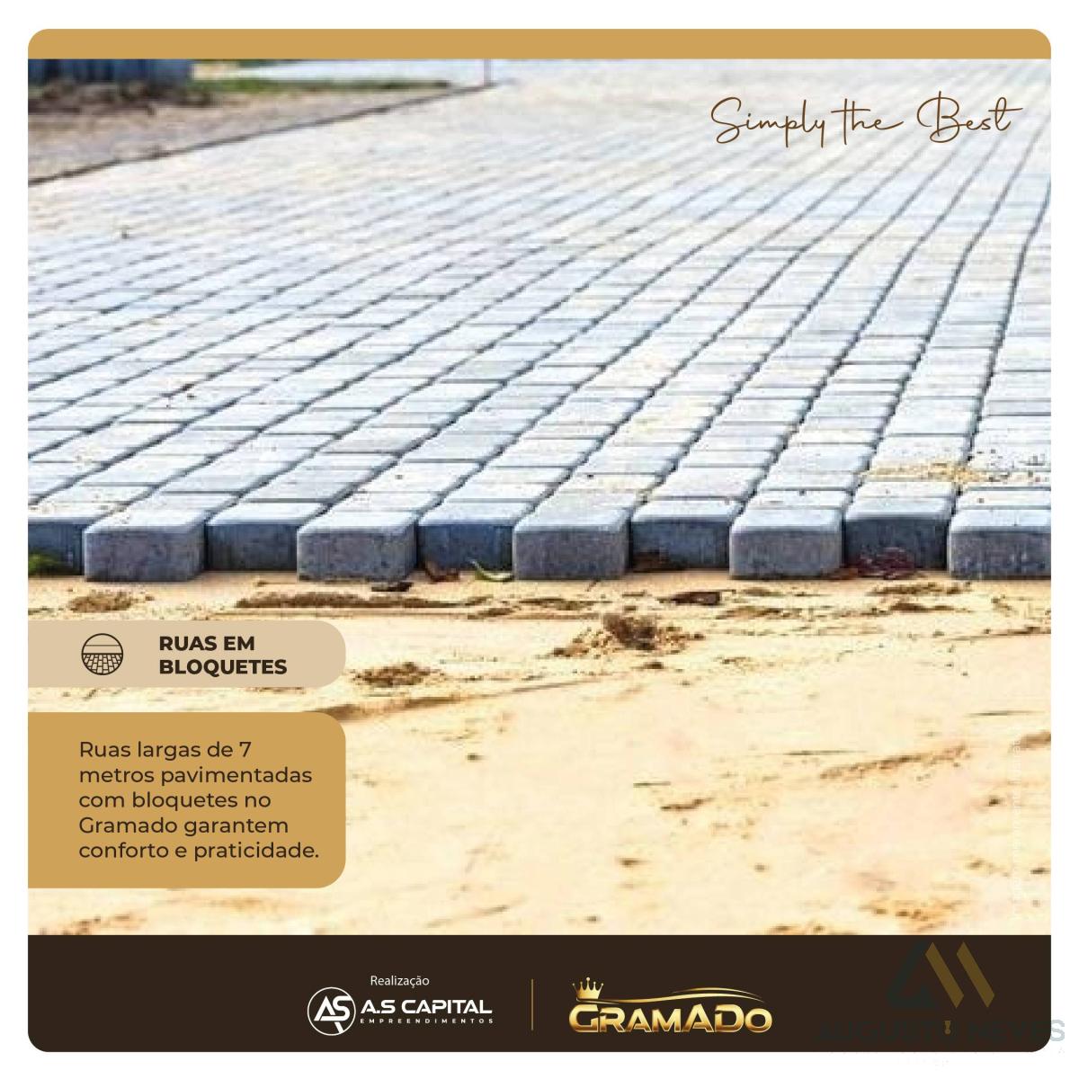 Terreno em Condomínio à venda, 1000m² - Santa Rita,Alumínio